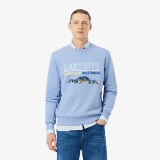 Sweats en molleton à motif brodé pour homme