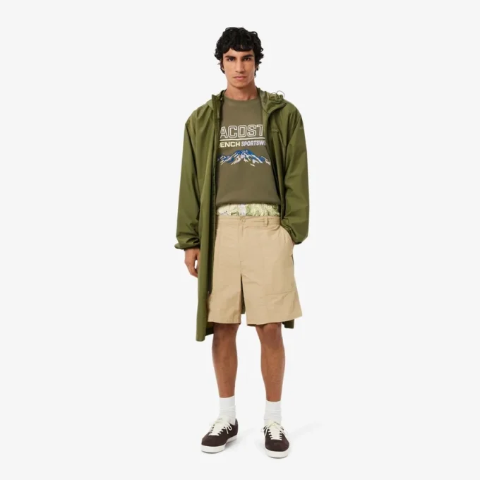 Sweats en molleton à motif brodé pour homme