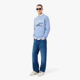 Sweats en molleton à motif brodé pour homme