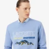 Sweats en molleton à motif brodé pour homme
