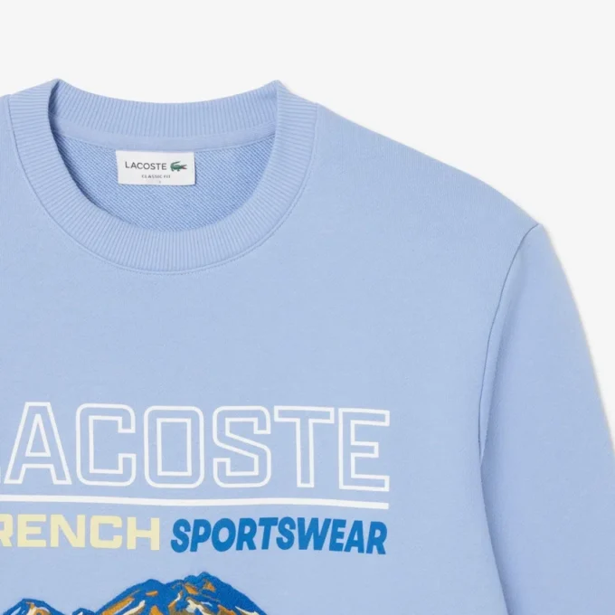 Sweats en molleton à motif brodé pour homme