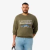 Sweats en molleton à motif brodé pour homme