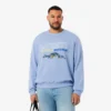 Sweats en molleton à motif brodé pour homme