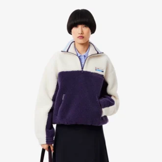 Sweats en molleton oversize à col montant pour femme