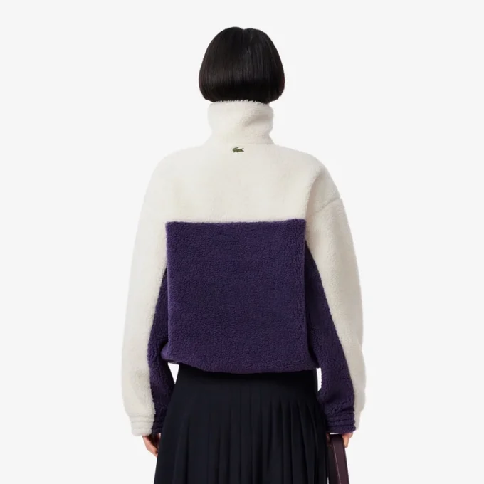 Sweats en molleton oversize à col montant pour femme Sweats en molleton oversize à col montant pour femme
