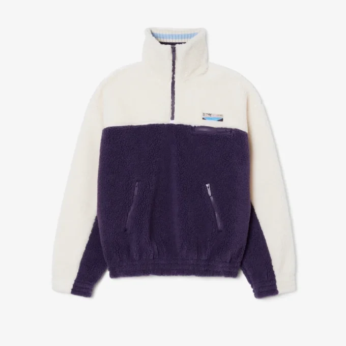 Sweats en molleton oversize à col montant pour femme Sweats en molleton oversize à col montant pour femme