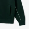 Sweats en molleton zippés effet satiné pour homme
