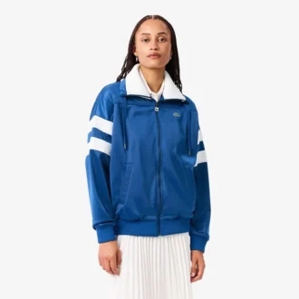 Sweats oversize en satin à rayures pointelles pour femme