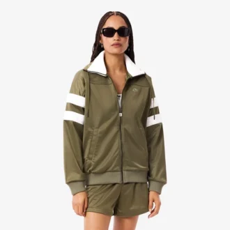 Sweats oversize en satin à rayures pointelles pour femme