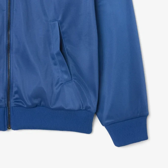 Sweats oversize en satin à rayures pointelles pour femme Sweats oversize en satin à rayures pointelles pour femme