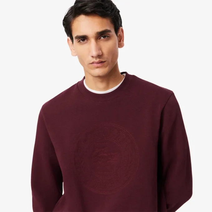 Sweats Piqué pour homme avec logo en relief Sweats Piqué pour homme avec logo en relief
