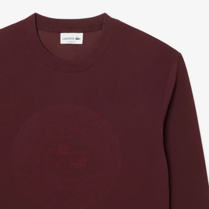 Sweats Piqué pour homme avec logo en relief Sweats Piqué pour homme avec logo en relief