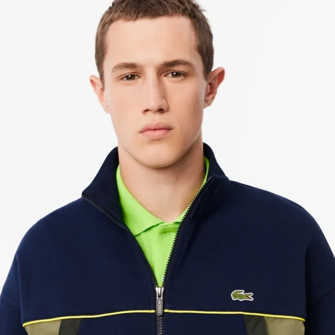 Sweats Piqua à fermeture éclair et coupe ample pour homme Sweats Piqua à fermeture éclair et coupe ample pour homme