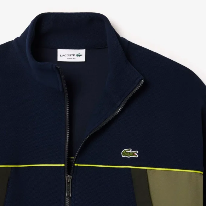 Sweats Piqua à fermeture éclair et coupe ample pour homme Sweats Piqua à fermeture éclair et coupe ample pour homme