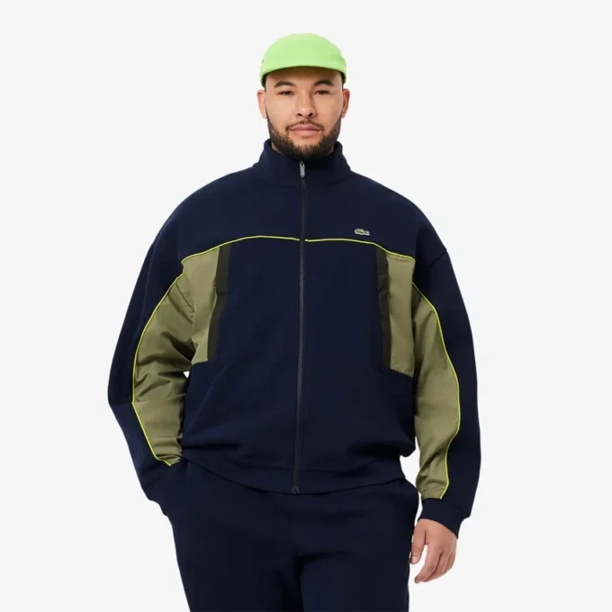 Sweats Piqua à fermeture éclair et coupe ample pour homme Sweats Piqua à fermeture éclair et coupe ample pour homme