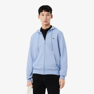 Sweats polaires zippés coupe classique pour homme