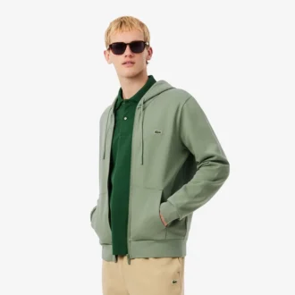Sweats polaires zippés coupe classique pour homme