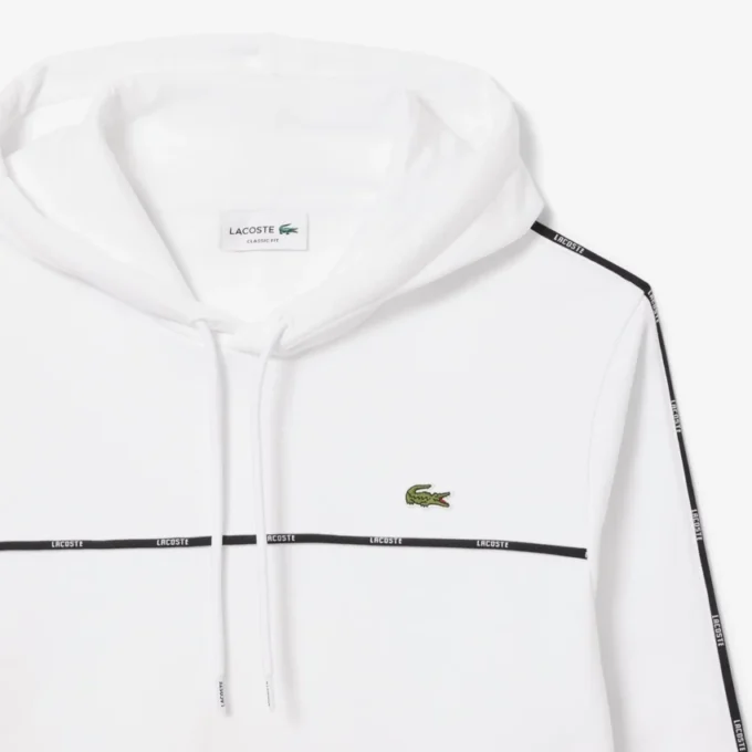 Sweats à rayures et logo pour homme, coupe classique