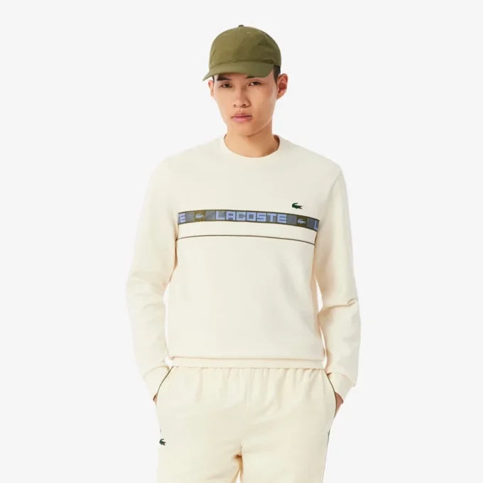 Sweats à rayures pour homme en matière de tennis