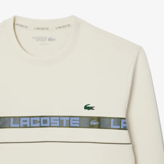 Sweats à rayures pour homme en matière de tennis