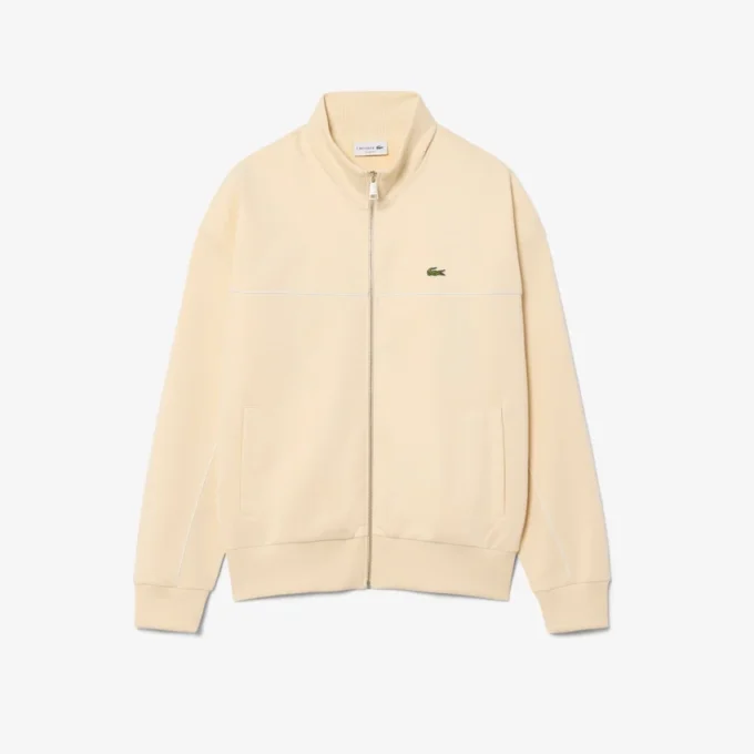 Sweats zippés avec bordures contrastées Sweats zippés avec bordures contrastées