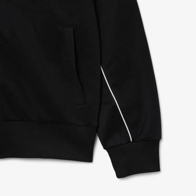 Sweats zippés avec bordures contrastées Sweats zippés avec bordures contrastées