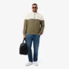 Sweats zippés à blocs de couleur pour homme Sweats zippés à blocs de couleur pour homme