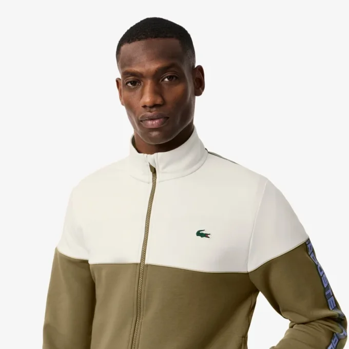 Sweats zippés à blocs de couleur pour homme Sweats zippés à blocs de couleur pour homme