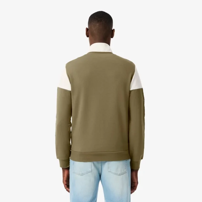 Sweats zippés à blocs de couleur pour homme Sweats zippés à blocs de couleur pour homme