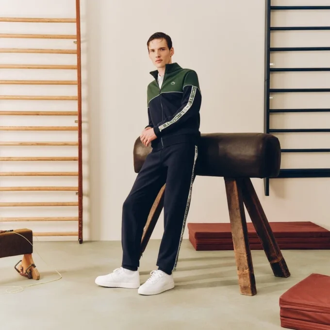 Sweats zippés à blocs de couleur pour homme Sweats zippés à blocs de couleur pour homme