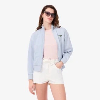 Sweats zippés à logo, coupe décontractée