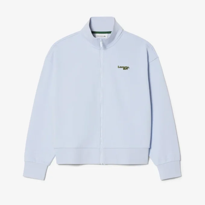 Sweats zippés à logo, coupe décontractée