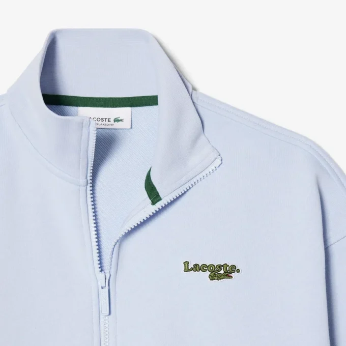 Sweats zippés à logo, coupe décontractée