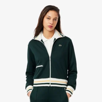 Sweats zippés à rayures pour femme