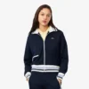 Sweats zippés à rayures pour femme Sweats zippés à rayures pour femme