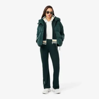 Sweats zippés à rayures pour femme