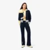 Sweats zippés à rayures pour femme Sweats zippés à rayures pour femme