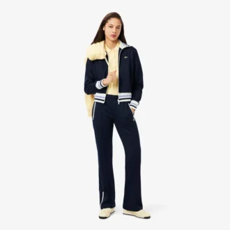 Sweats zippés à rayures pour femme