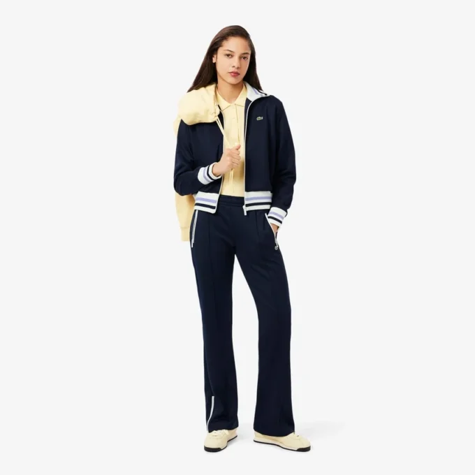 Sweats zippés à rayures pour femme Sweats zippés à rayures pour femme