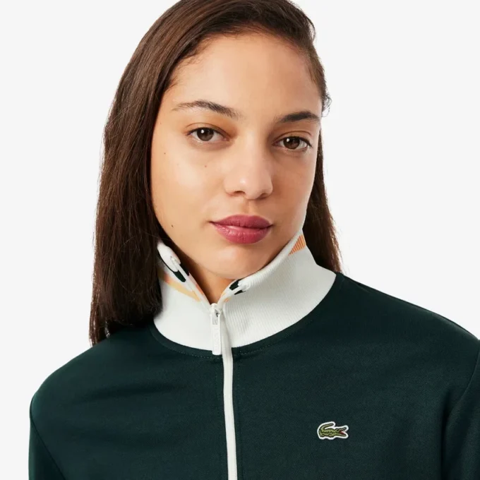 Sweats zippés à rayures pour femme Sweats zippés à rayures pour femme