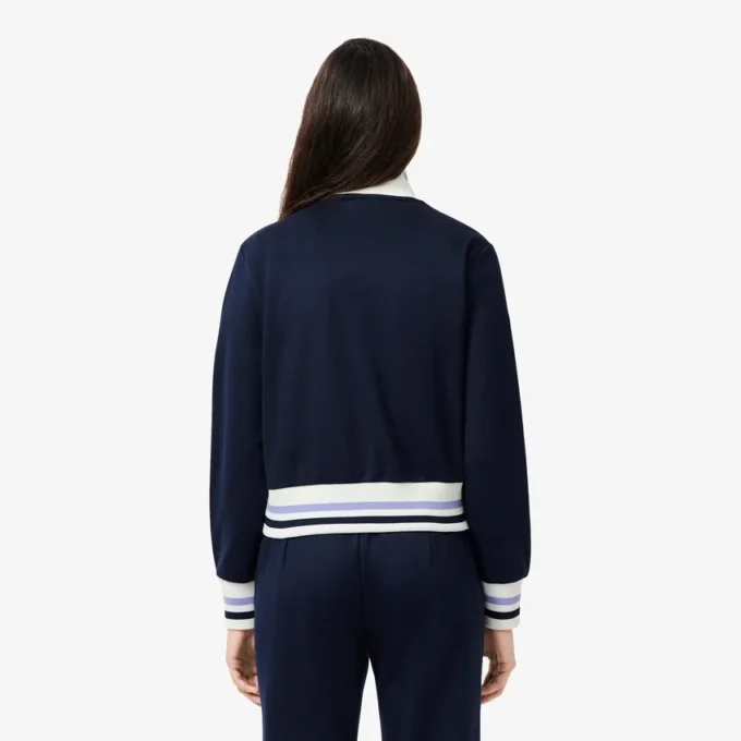 Sweats zippés à rayures pour femme Sweats zippés à rayures pour femme