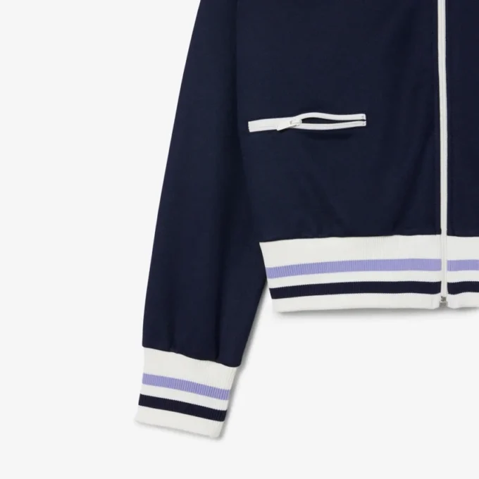 Sweats zippés à rayures pour femme Sweats zippés à rayures pour femme