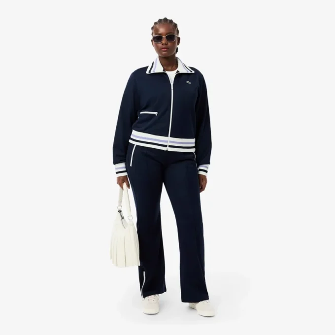 Sweats zippés à rayures pour femme Sweats zippés à rayures pour femme