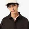 Sweatshirt polo en molleton coupe ample pour homme Sweatshirt polo en molleton coupe ample pour homme