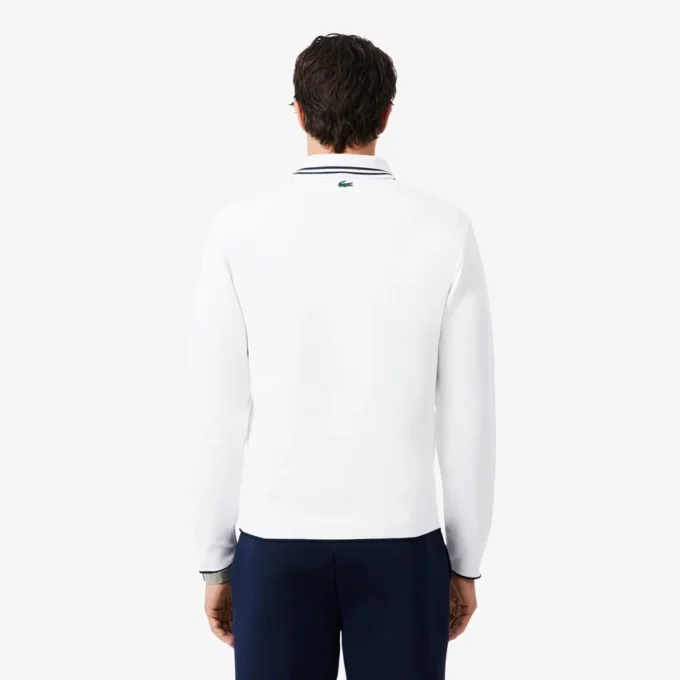 Sweatshirt zippé à col polo Tennis Heritage Sweatshirt zippé à col polo Tennis Heritage