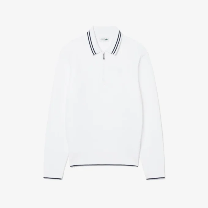 Sweatshirt zippé à col polo Tennis Heritage Sweatshirt zippé à col polo Tennis Heritage