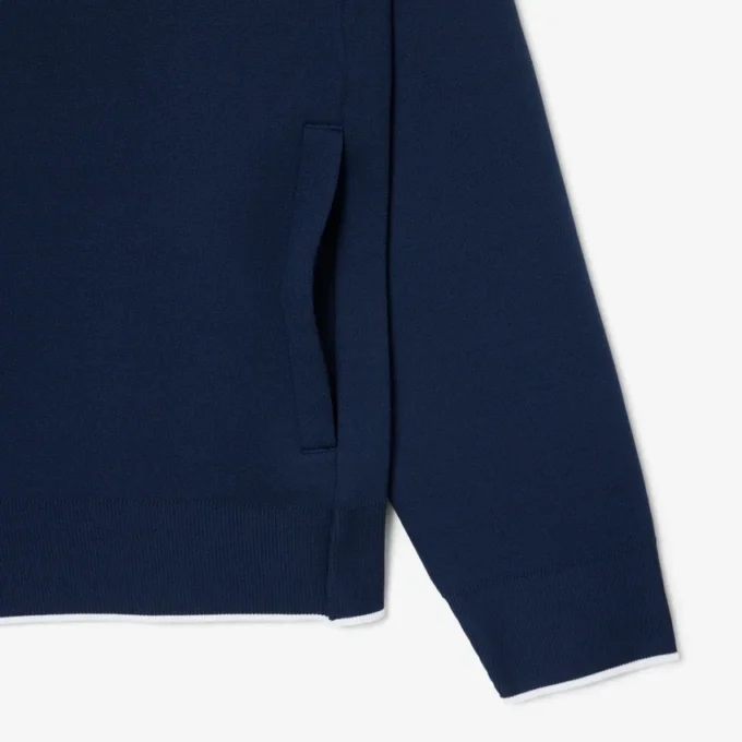 Sweatshirt zippé à col polo Tennis Heritage Sweatshirt zippé à col polo Tennis Heritage