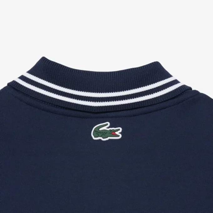 Sweatshirt zippé à col polo Tennis Heritage Sweatshirt zippé à col polo Tennis Heritage