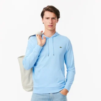 T-shirt à capuche à manches longues pour homme