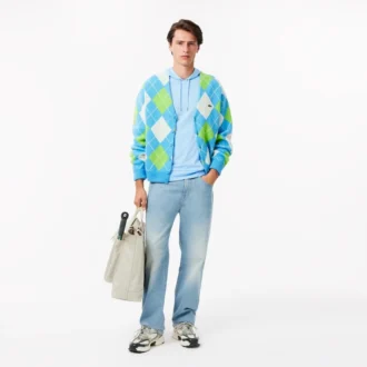 T-shirt à capuche à manches longues pour homme